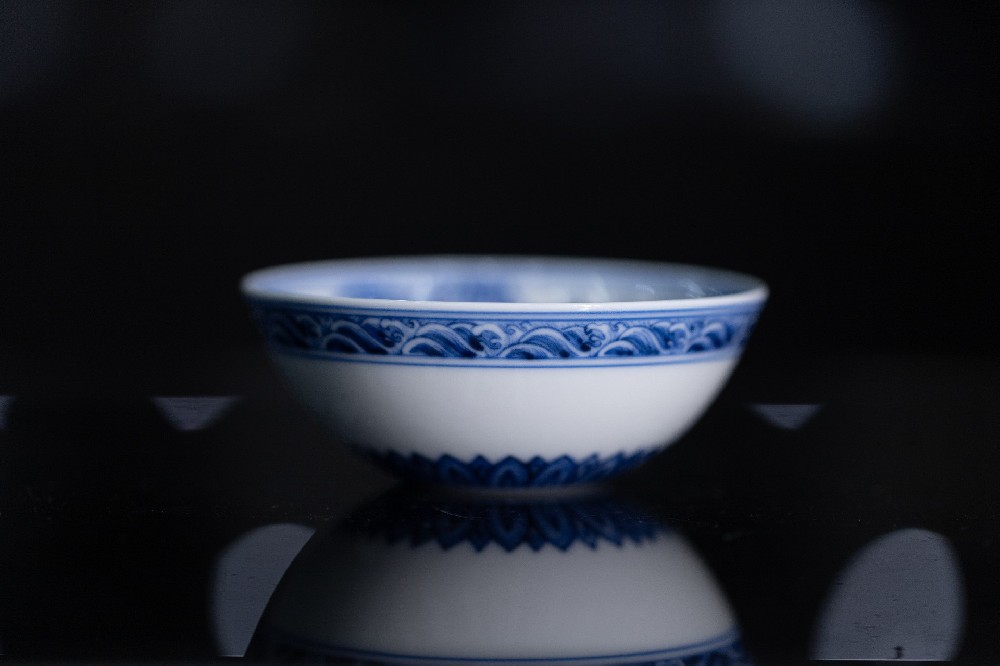 仿明鱼草蟹普洱杯