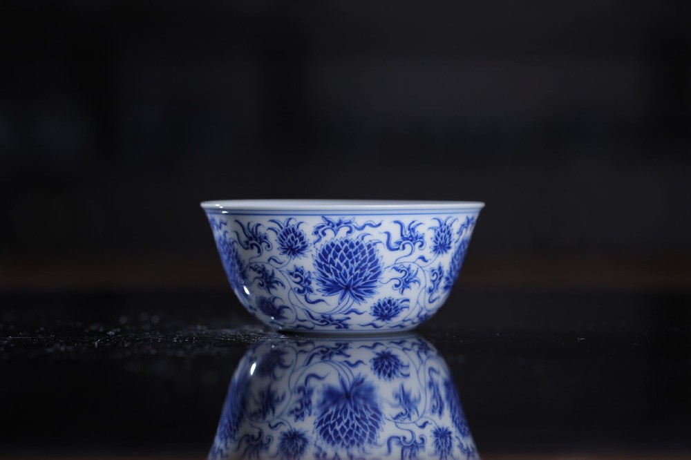 团菊鸡缸杯