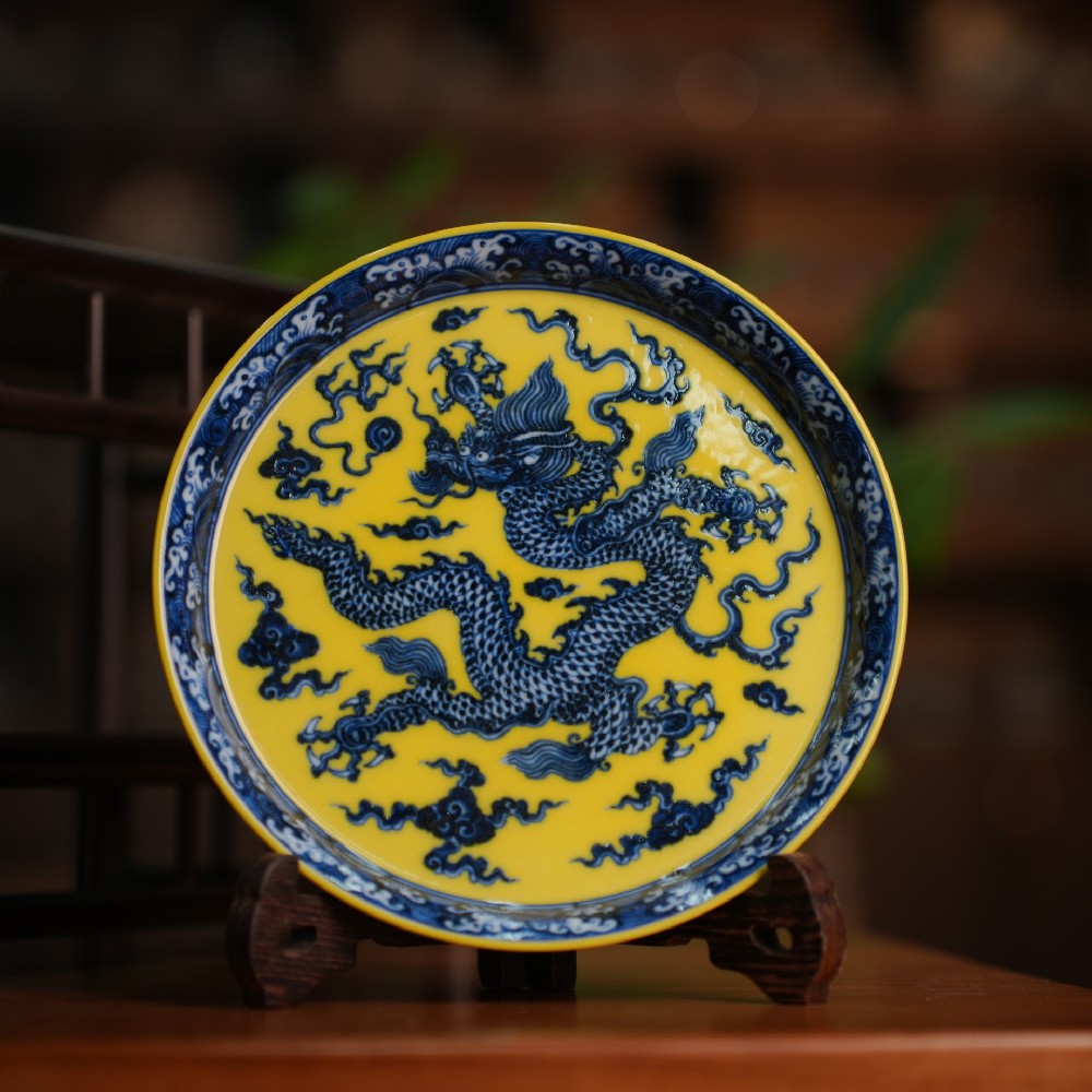 刘建锋窑仿明龙纹壶承