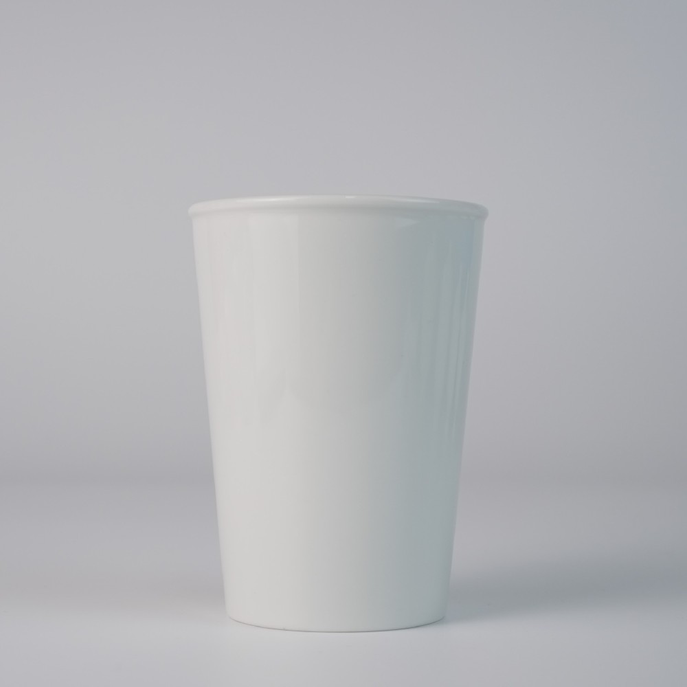 刘建锋窑白胎大可乐杯