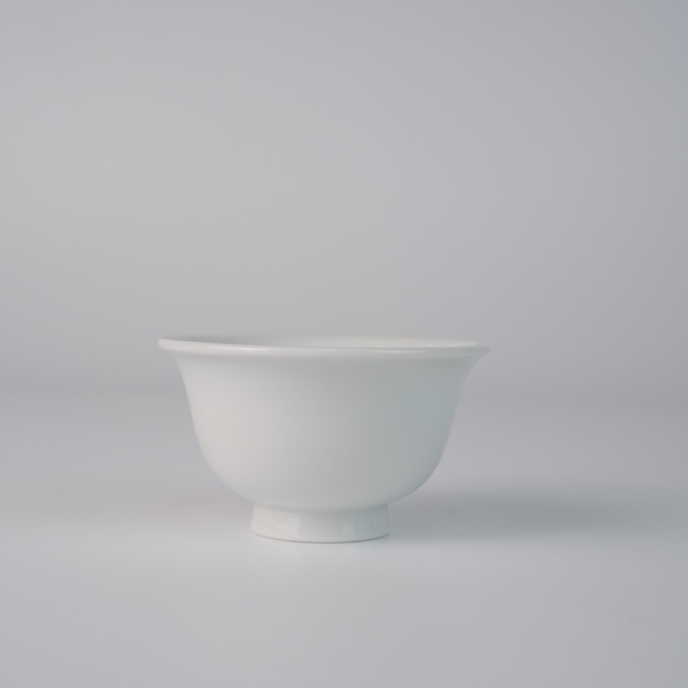刘建锋窑白胎小压手杯