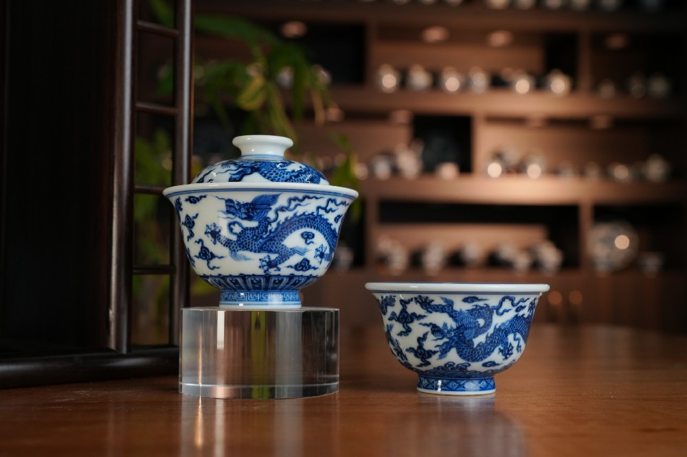 刘建锋窑仿明龙纹系列