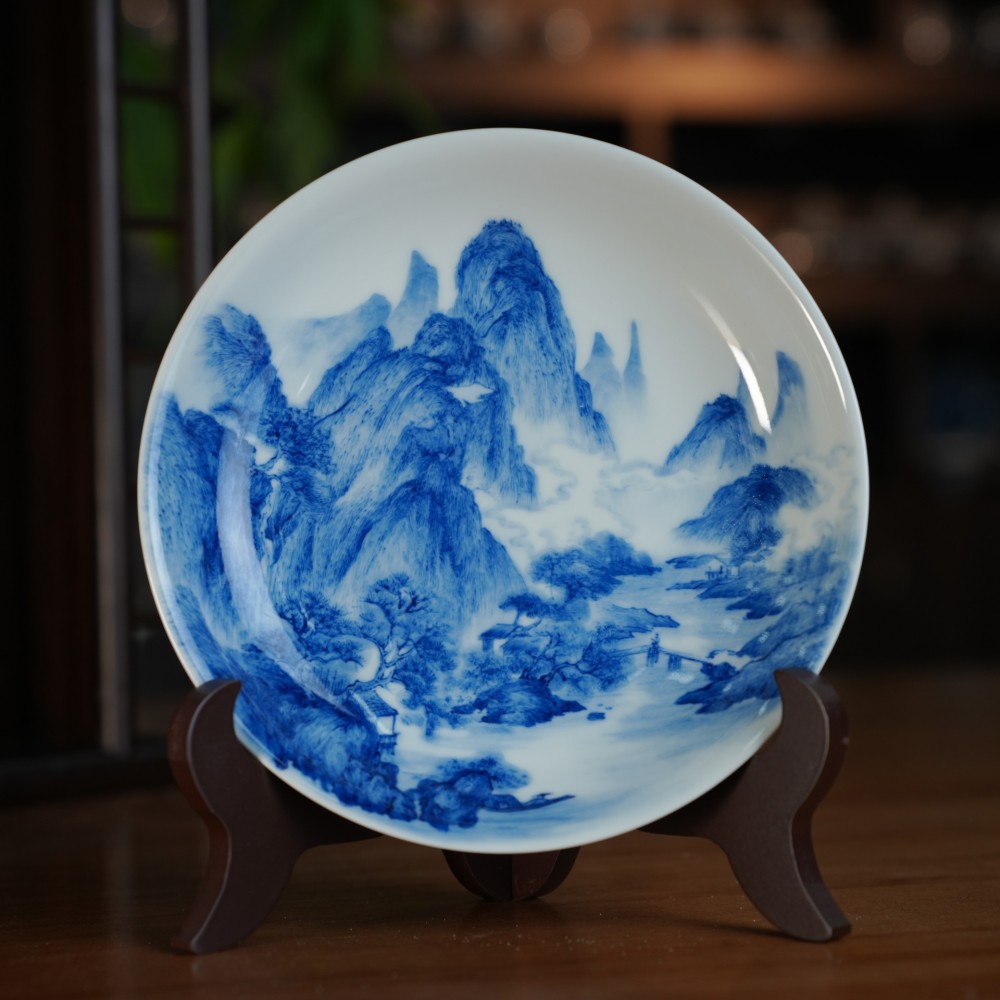 刘建锋窑山水壶承